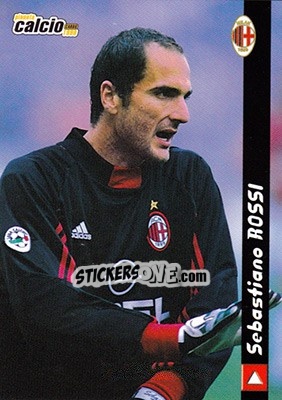 Cromo Sebastiano Rossi - Pianeta Calcio 1999 - Ds