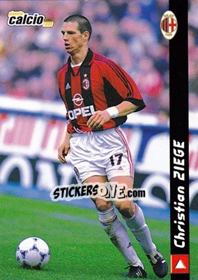 Cromo Christian Ziege - Pianeta Calcio 1999 - Ds