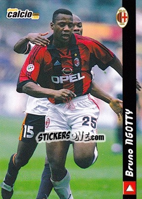 Sticker Bruno Ngotty - Pianeta Calcio 1999 n. 109 - Ds