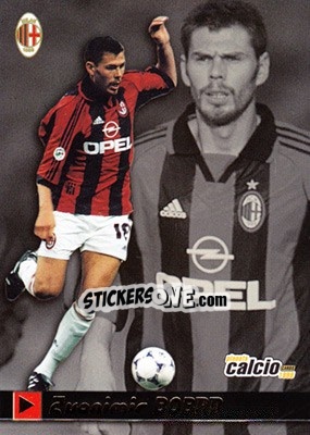 Sticker Zvonimir Boban - Pianeta Calcio 1999 - Ds