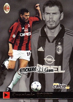 Sticker Zvonimir Boban - Pianeta Calcio 1999 n. 113 - Ds