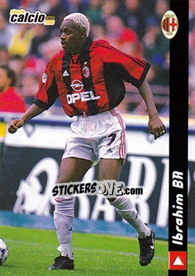 Sticker Ibrahim Ba - Pianeta Calcio 1999 - Ds