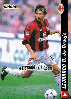Figurina Leonardo - Pianeta Calcio 1999 - Ds