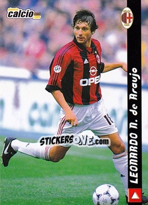 Sticker Leonardo - Pianeta Calcio 1999 n. 115 - Ds