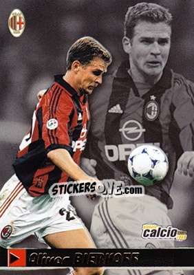 Sticker Oliver Bierhoff - Pianeta Calcio 1999 n. 116 - Ds
