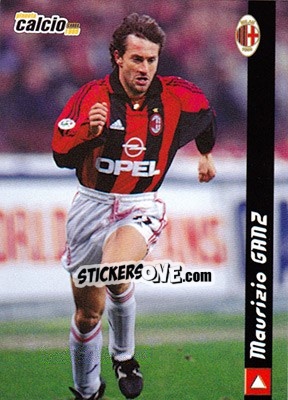 Sticker Maurizio Ganz - Pianeta Calcio 1999 n. 118 - Ds