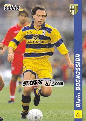 Sticker Alain Boghossian - Pianeta Calcio 1999 - Ds