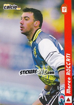 Figurina Marco Roccati - Pianeta Calcio 1999 - Ds