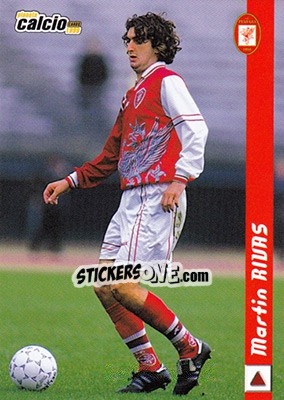 Sticker Martin Rivas - Pianeta Calcio 1999 - Ds