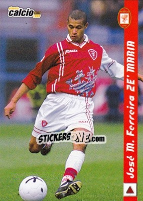 Sticker Jose Marcelo Ze Maria - Pianeta Calcio 1999 - Ds