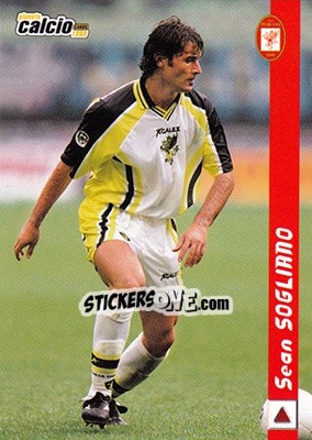 Cromo Sean Sogliano - Pianeta Calcio 1999 - Ds