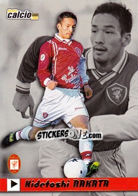 Cromo Hidetoshi Nakata - Pianeta Calcio 1999 - Ds