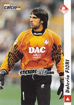 Cromo Valerio Fiori - Pianeta Calcio 1999 - Ds