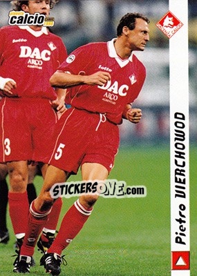 Sticker Pietro Vierchowod - Pianeta Calcio 1999 - Ds