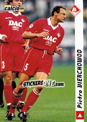 Sticker Pietro Vierchowod - Pianeta Calcio 1999 n. 148 - Ds