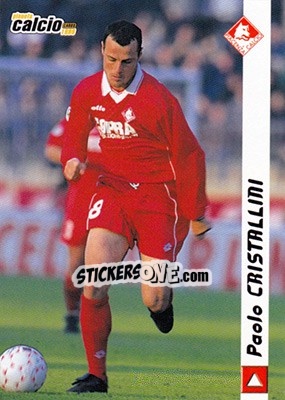 Cromo Paolo Cristallini - Pianeta Calcio 1999 - Ds
