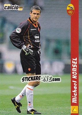 Sticker Michael Konsel - Pianeta Calcio 1999 - Ds