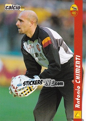 Sticker Antonio Chimenti - Pianeta Calcio 1999 n. 158 - Ds
