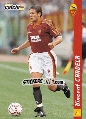 Cromo Vincent Candela - Pianeta Calcio 1999 - Ds