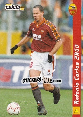 Figurina Antonio Carlos Zago - Pianeta Calcio 1999 - Ds