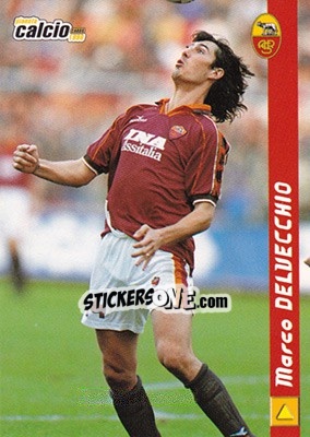 Sticker Marco Delvecchio - Pianeta Calcio 1999 - Ds