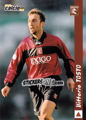 Figurina Vittorio Tosto - Pianeta Calcio 1999 - Ds