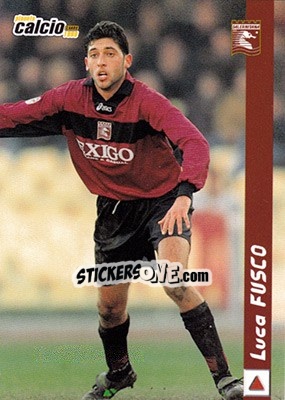 Figurina Luca Fusco - Pianeta Calcio 1999 - Ds