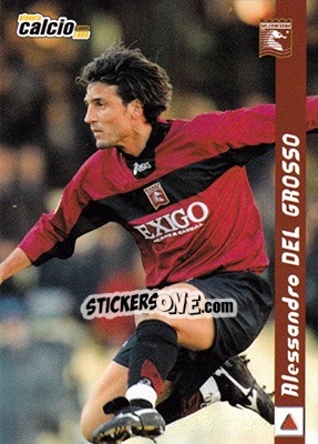 Figurina Alessandro Del Grosso - Pianeta Calcio 1999 - Ds