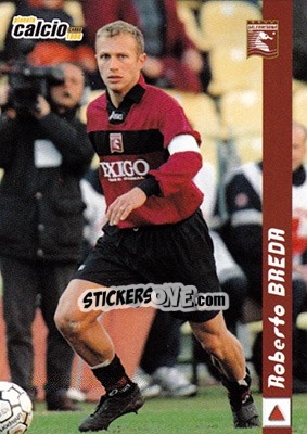 Figurina Roberto Breda - Pianeta Calcio 1999 - Ds