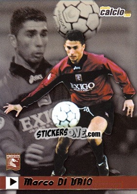 Cromo Marco Di Vaio - Pianeta Calcio 1999 - Ds