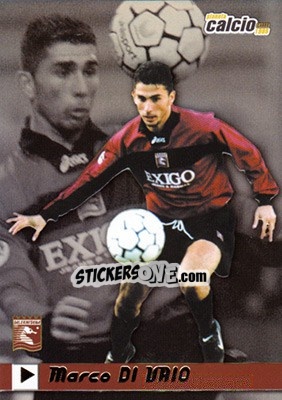 Sticker Marco Di Vaio - Pianeta Calcio 1999 n. 180 - Ds