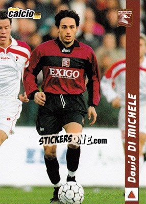 Sticker David Di Michele - Pianeta Calcio 1999 - Ds