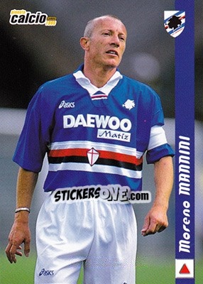 Sticker Moreno Mannini - Pianeta Calcio 1999 n. 185 - Ds