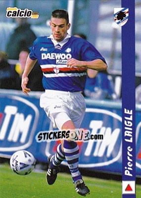 Sticker Pierre Laigle - Pianeta Calcio 1999 n. 189 - Ds
