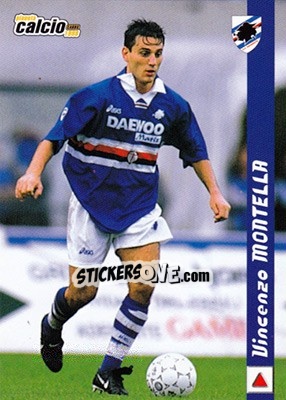 Sticker Vincenzo Montella - Pianeta Calcio 1999 n. 193 - Ds