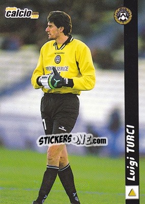 Sticker Luigi Turci - Pianeta Calcio 1999 n. 195 - Ds