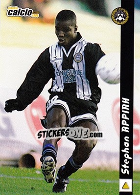 Sticker Stephan Appiah - Pianeta Calcio 1999 n. 199 - Ds