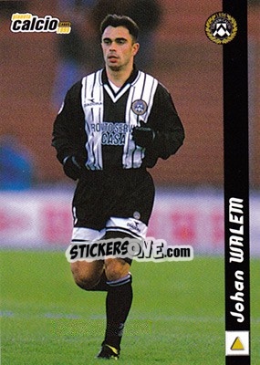 Sticker Johan Walem - Pianeta Calcio 1999 - Ds