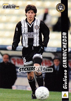 Sticker Giuliano Giannichedda - Pianeta Calcio 1999 - Ds