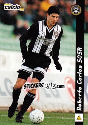 Figurina Roberto Carlos Sosa - Pianeta Calcio 1999 - Ds