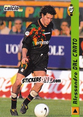 Sticker Alessandro Dal Canto - Pianeta Calcio 1999 n. 210 - Ds