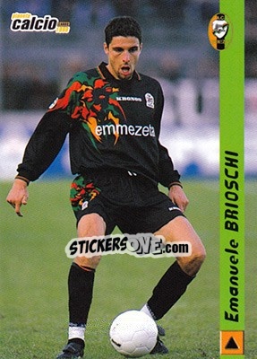 Sticker Emanuele Brioschi - Pianeta Calcio 1999 - Ds