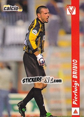 Figurina Pierluigi Brivio - Pianeta Calcio 1999 - Ds