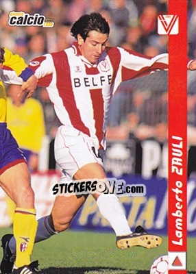Sticker Lamberto Zauli - Pianeta Calcio 1999 - Ds