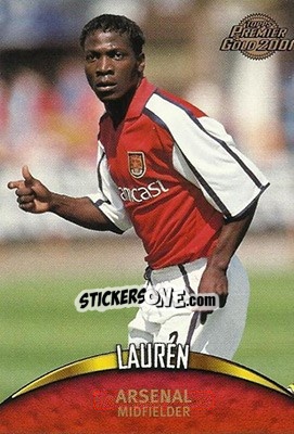 Sticker Lauren - Premier Gold 2000-2001 n. 4 - Topps