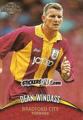 Sticker Dean Windass - Premier Gold 2000-2001 - Topps