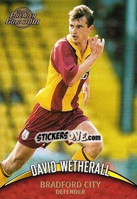 Sticker David Wetherall - Premier Gold 2000-2001 - Topps