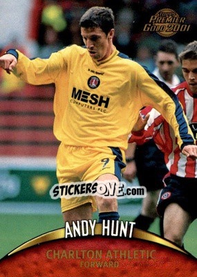 Sticker Andy Hunt - Premier Gold 2000-2001 - Topps