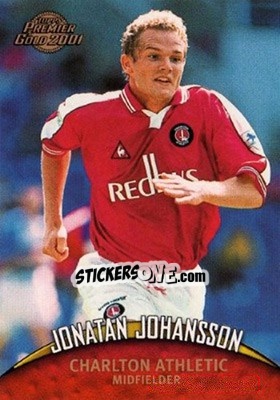 Figurina Jonatan Johanson - Premier Gold 2000-2001 - Topps