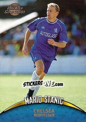 Sticker Mario Stanic - Premier Gold 2000-2001 n. 26 - Topps